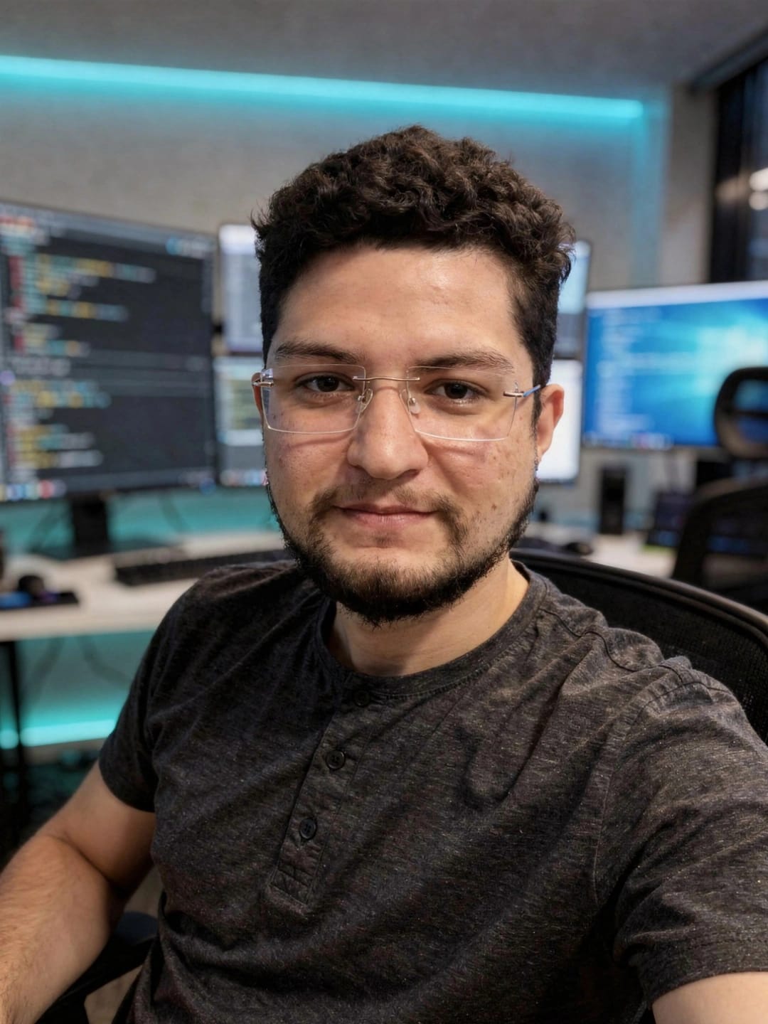 Retrato do Lucas Vinícius — engenheiro eletricista, fundador da LAGOM